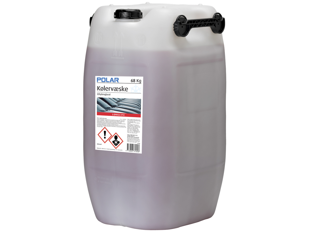 Kølervæske 68 kg. fad RØD 71mm gevind