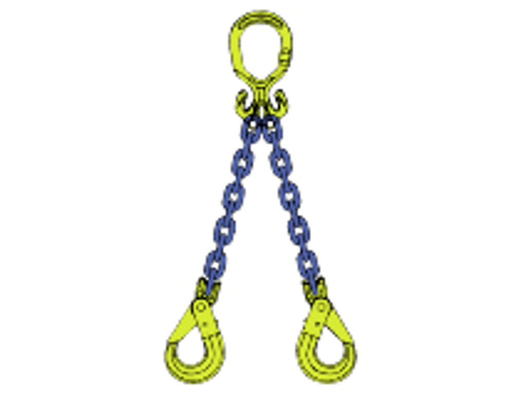 Kædeslyng 2-strengs10mm 3mtr 4,0T