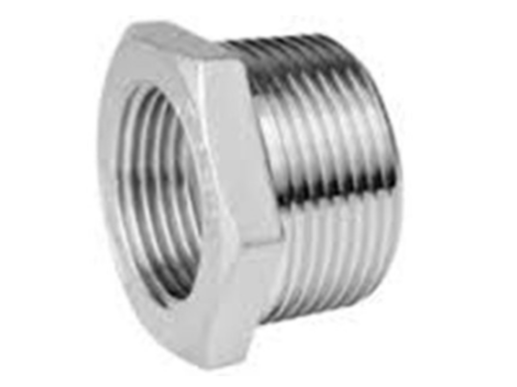 Nippelmuffe 1/8xM5 forkr.mess. TD20902