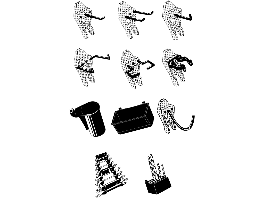 Raaco Clip Mix 53 dele