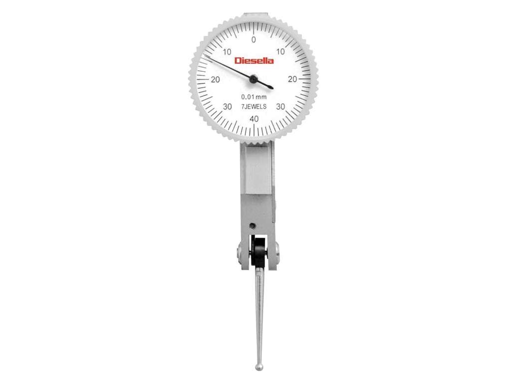 Måleur 0-0,8mm Vippeindicator
