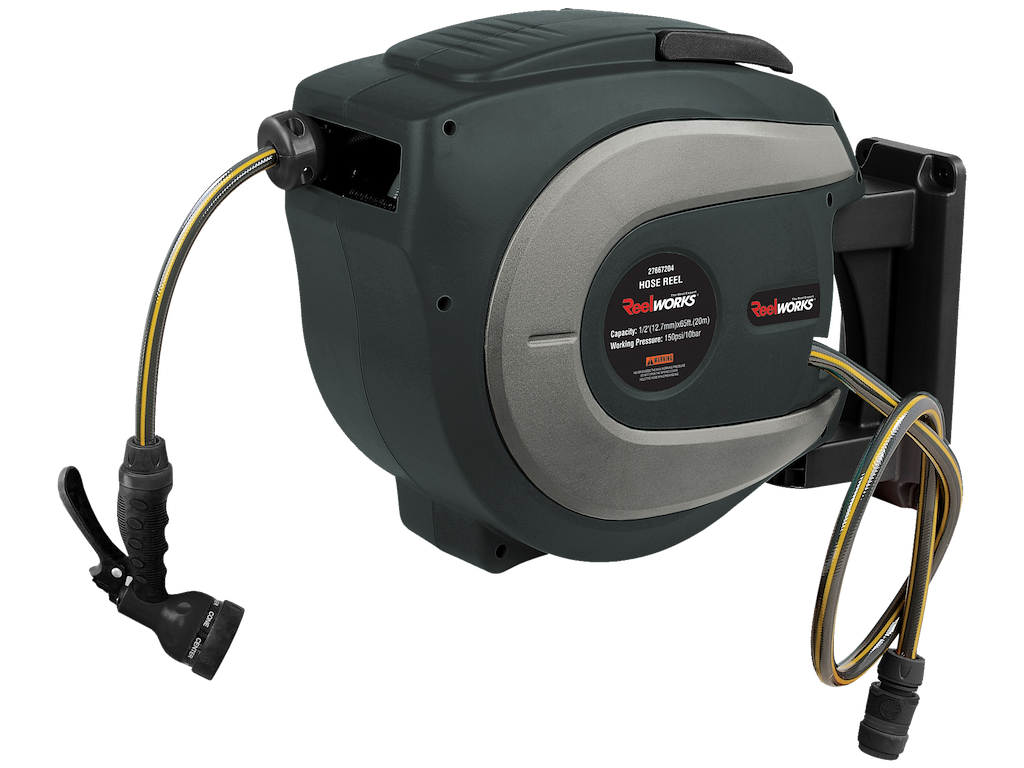 Slangeopruller 1/2" - 20 mtr.Vand 