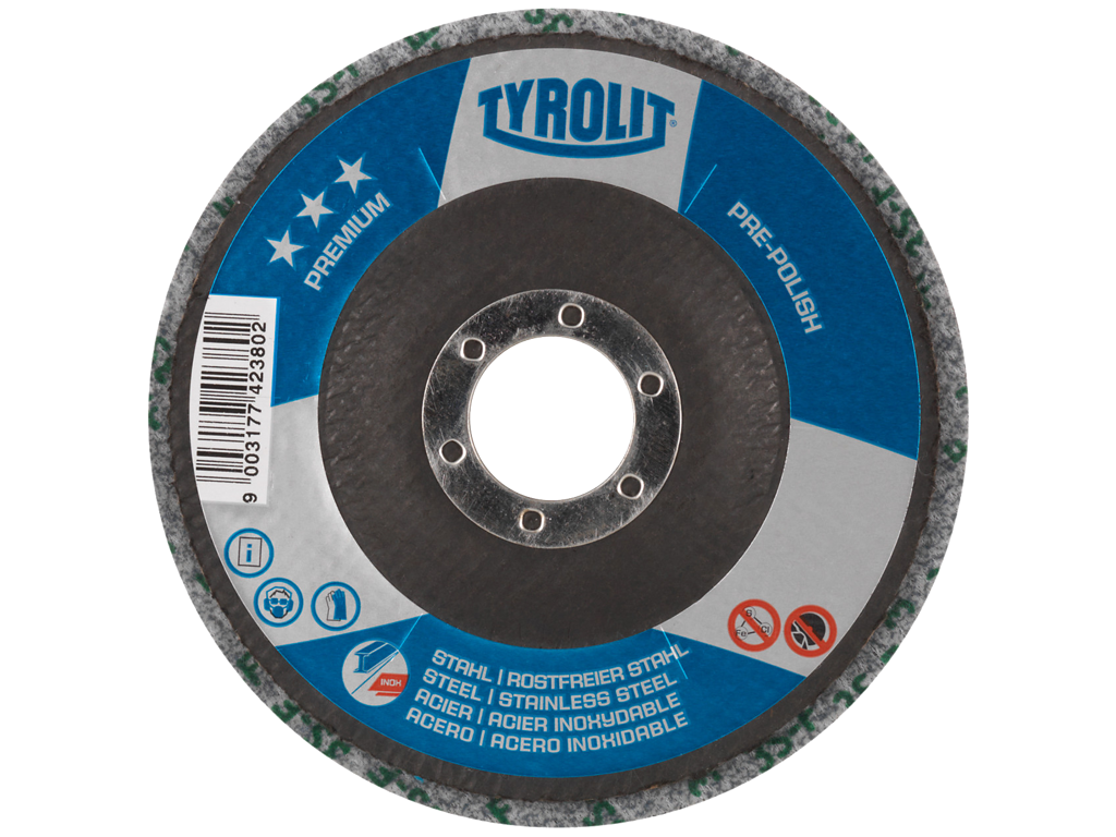 Poleringsrondel Premium 125x22 UW3S fin