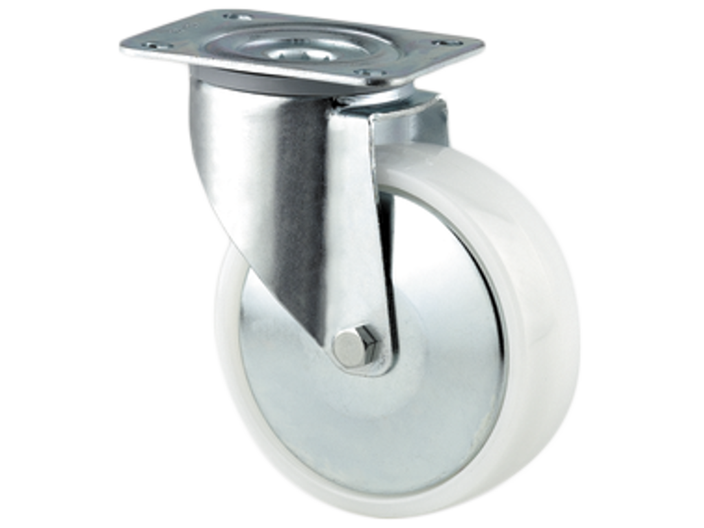 Hjul 3470 UOH 100 P62 nylon drejeligt