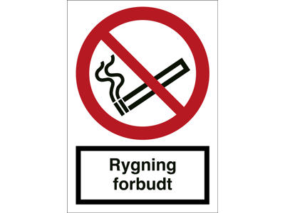 RYGNING FORBUDT