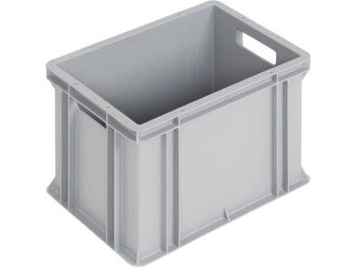 Lagerkasse 400x300x278mm WEZ grå