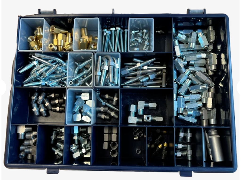 Centralsmøringssæt 196 dele