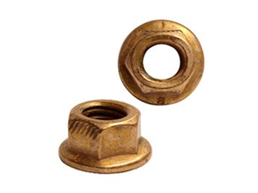 Flangemøtrik Udst. M10 NV15