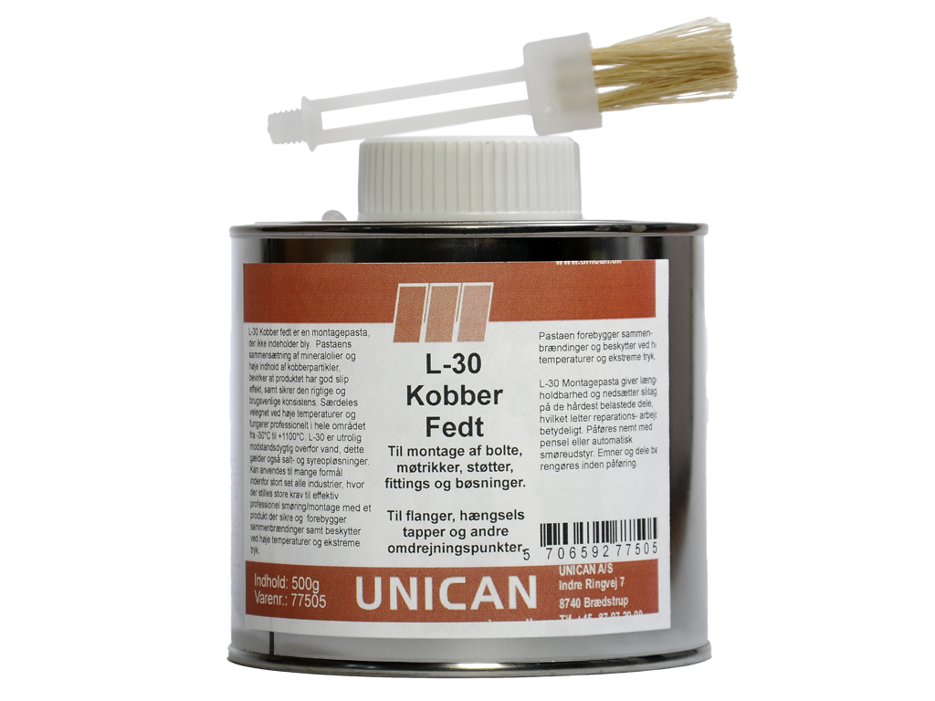 Unican L-30 kobberfedt 500g