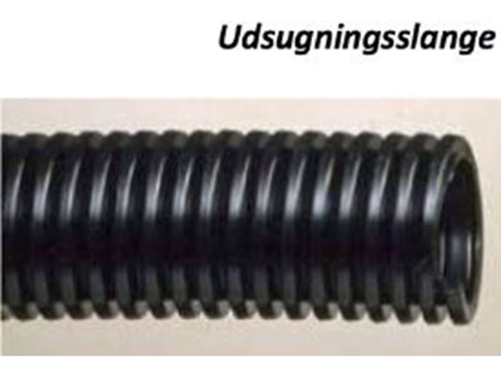 Slange 51mm Eva sort antistatisk sug