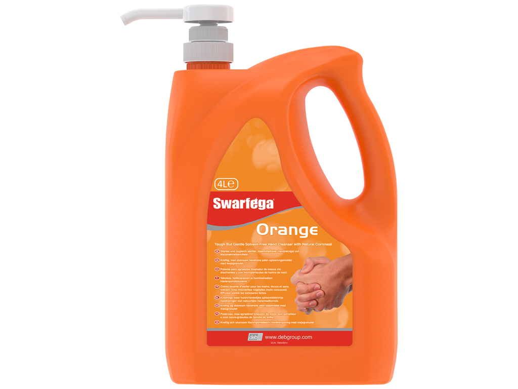 DEB Håndrens Swarfega Orange 4 ltr.