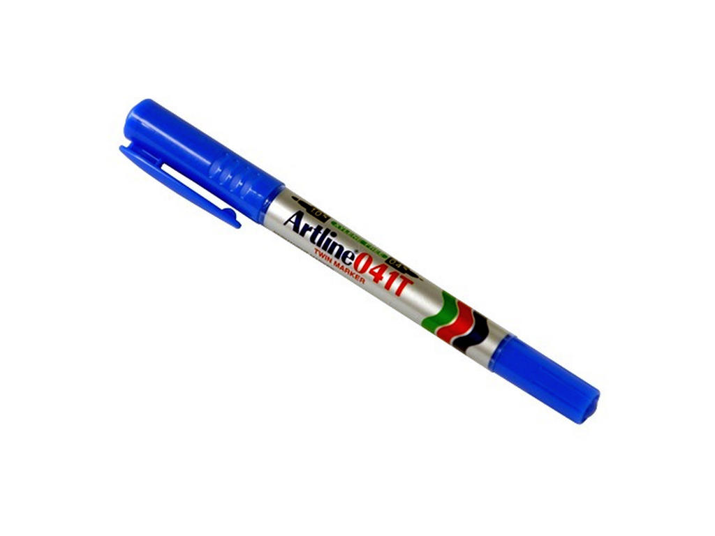 Tusch Blå Artline EK-041T 2-i-1