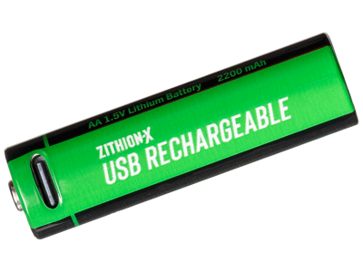 Batteri AA 2400mAh USB-C genopladelig 4