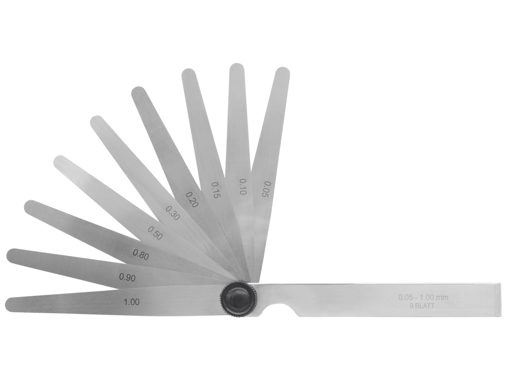 Søgerbladsæt 0,05-1,00mm 9 bld Diesella