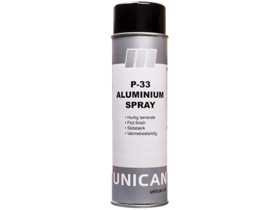 Unican P-33 Aluminium spray 500ml
