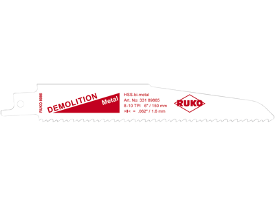 Bajonetsavklinge 150mm HSS Bimetal 5stk