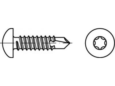 Lynskrue 3,5x9,5m/borspids Torx TX15