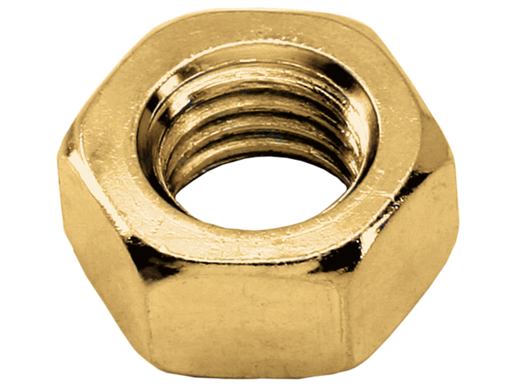 Messing møtrik 5/16 WH