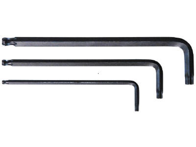 Torx stiftnøgle TX25 med kugle