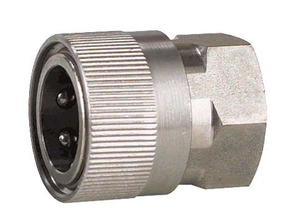 Vandkobling Hun Rustfri Indv. 3/8"