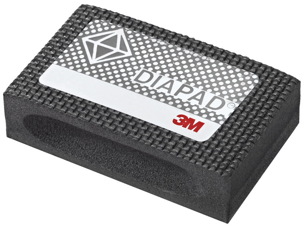 Slibeklods 6200J N125 sort 90×55mm