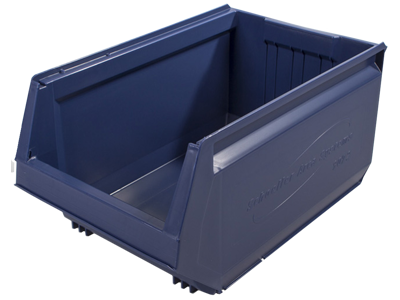 Arca kasse 9072 500x310x250 mm blå plast