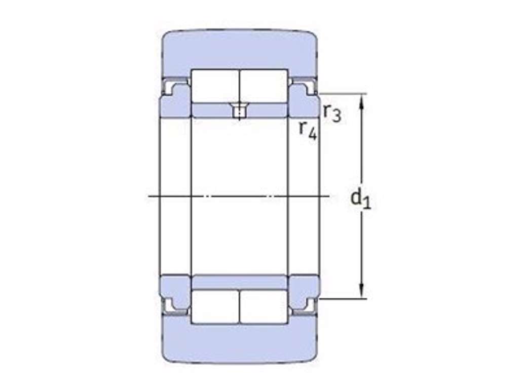 NUTR 50110 A SKF Kurverulle