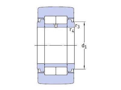 NUTR 50110 A SKF Kurverulle