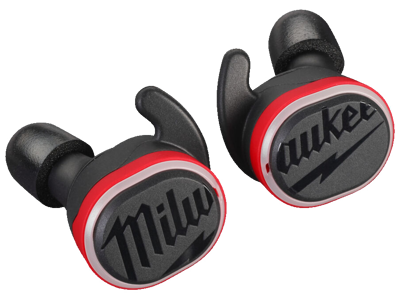 Høreværn m/Bluetooth, USB-genopl. In-ear