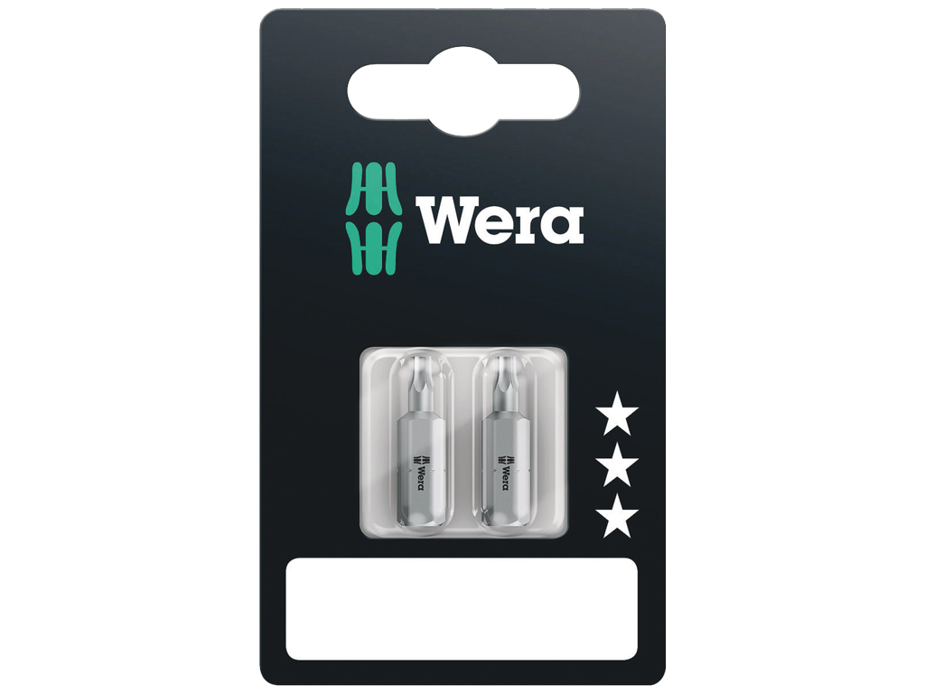 Torx Bits Wera 867/1 - Længde 25mm (2 stk.)