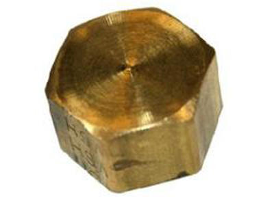 Slutmuffe 1/2" forkromet