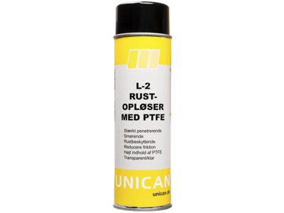 Unican L-2 rustopløser m/PTFE 500ml.