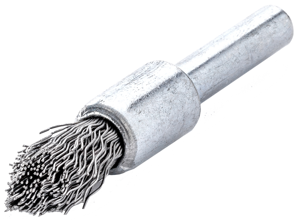 Penselbørste Ø12mm rustfri 0,3mm