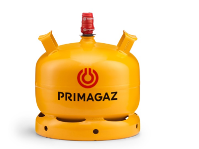 Gas flaskekøb 5 kg gul Click Primagaz