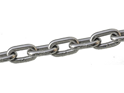 Kæde 3x16mm syrefast  DIN766