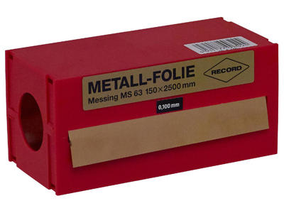 Messingfolie 150x2500 mm