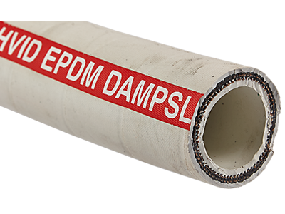 Dampslange EPDM 50mm hvid