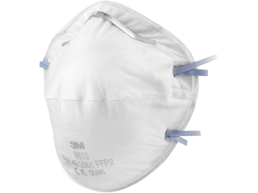 Støvmaske FFP2 3M 8810 u/ventil (20 stk)