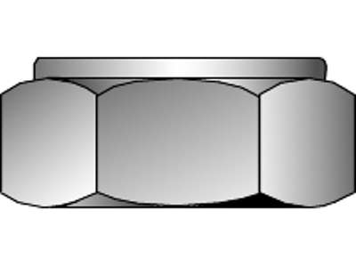 Låsemøtrik MF18x1,5mm fzb 10,9