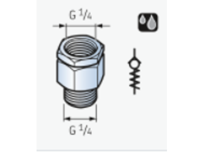 LAPV 1/4 SKF Kontraventil