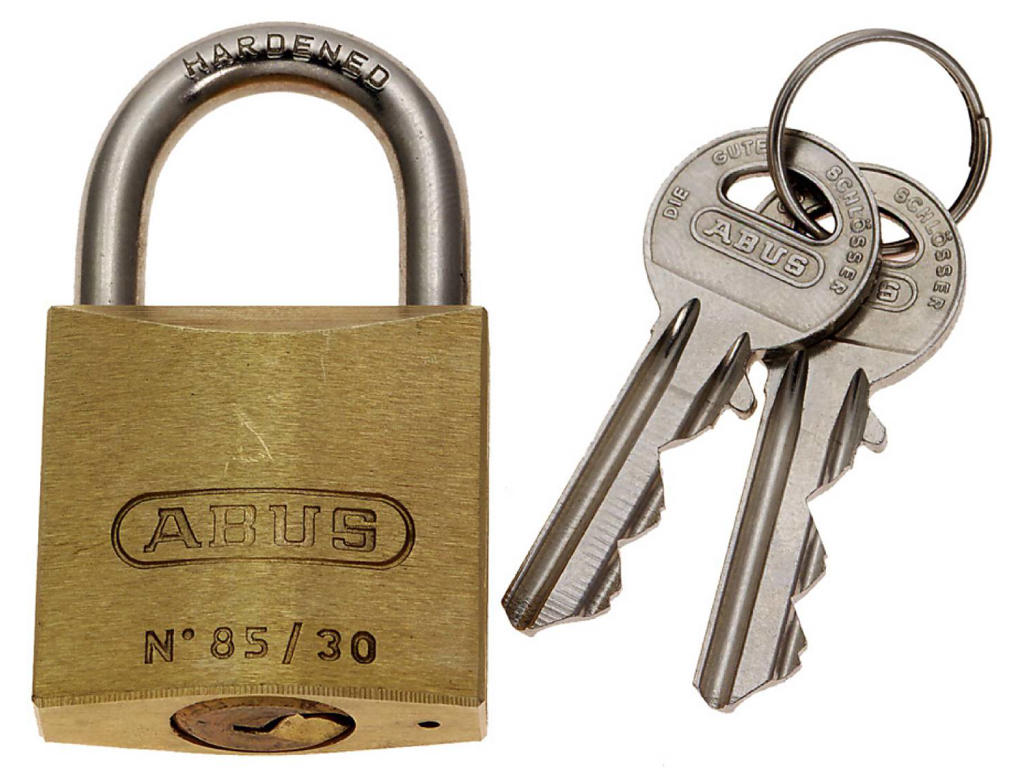 Hængelås 85/40 KA0709 Ensluk ABUS