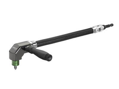 Vinkelforsats 1/4" fleksibel Luna