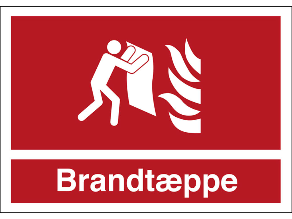 BRANDTÆPPE 105x148mm Selvklæbende