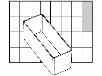 Raaco indsats A9-2 klar 45x40x110 mm