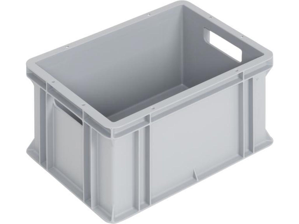 Lagerkasse 400x300x212mm WEZ grå