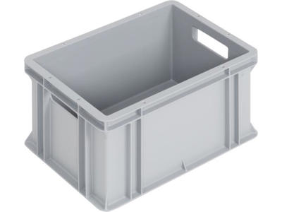 Lagerkasse 400x300x212mm WEZ grå