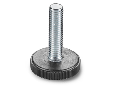 Stilleskrue Ø45 M8X26mm PA Sort