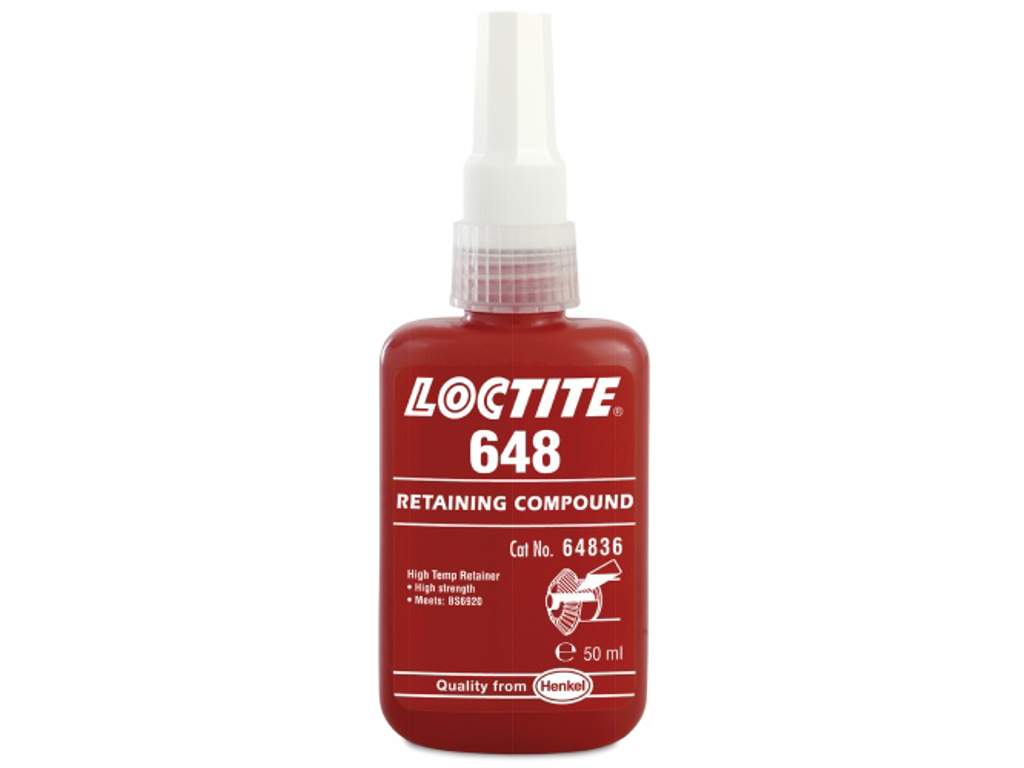 Loctite 648 Lejesikring stærk 50 ml