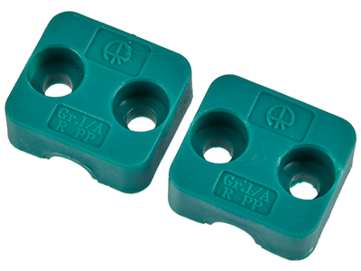 Rørholderpar 12mm for enkelt rørholder