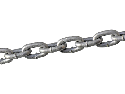 Kæde 5x18,5mm galv, DIN 766 kortledet
